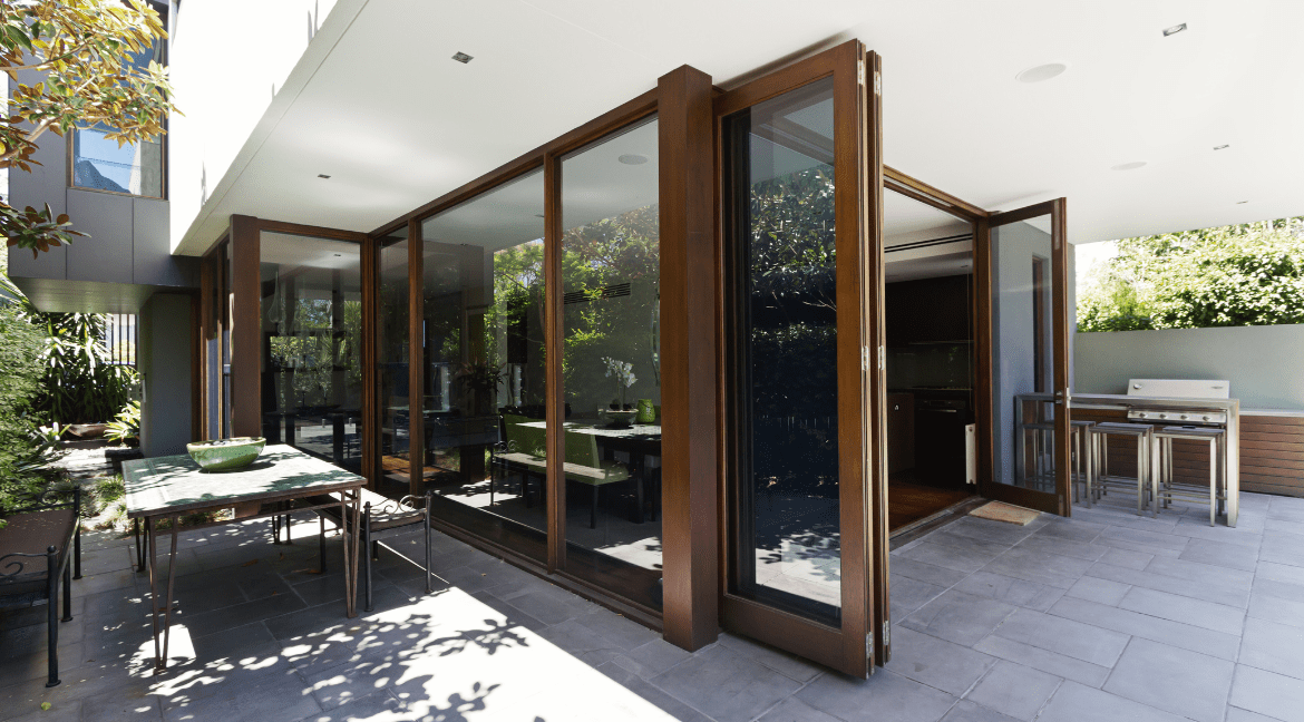 Bi-Folding Sliding Glass Doors